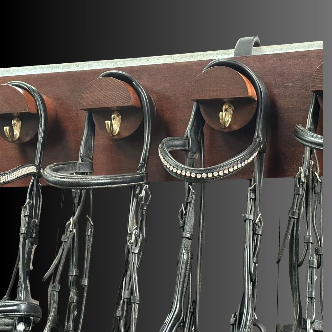 Brdle Rack EquiOpulence Luxury Bridle Rack - 2 Full Round
