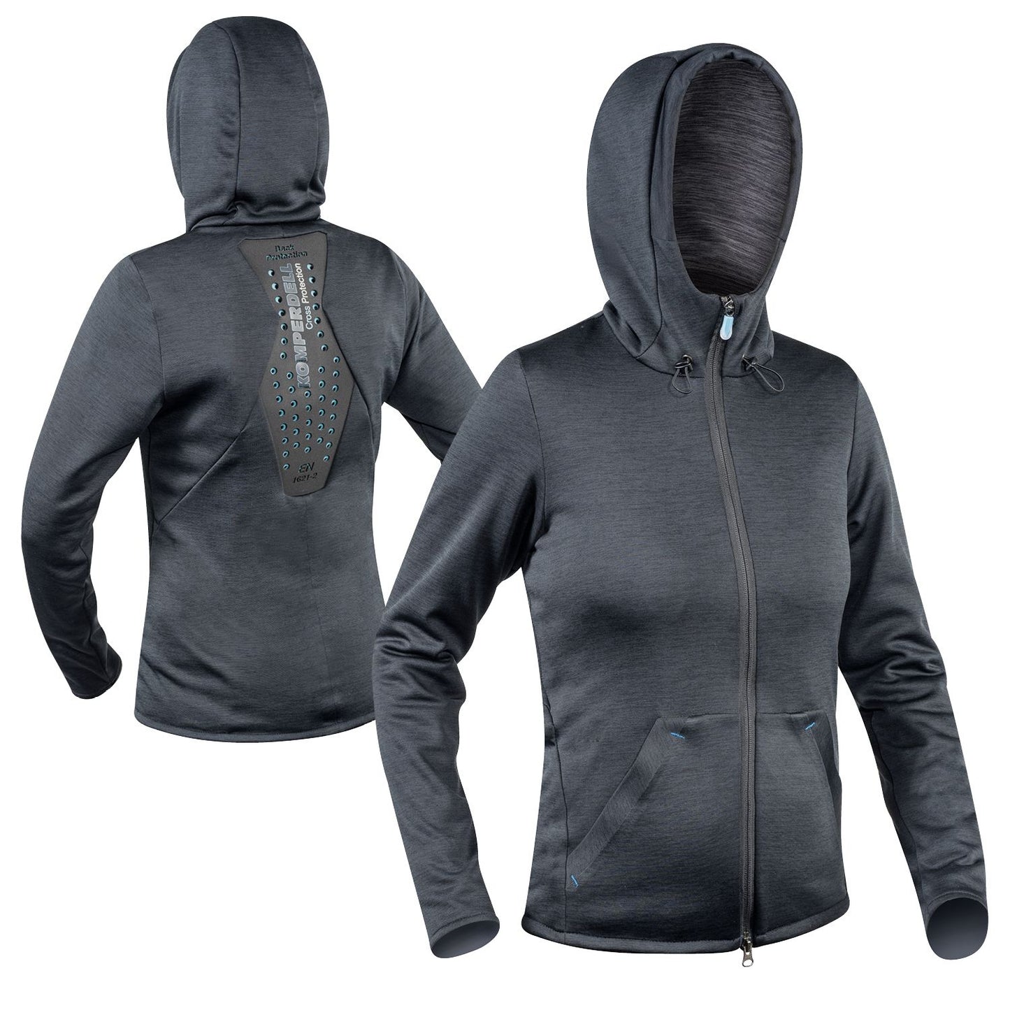 Komperdell Full Zip Protection Hoody - Women's - EquiOpulence